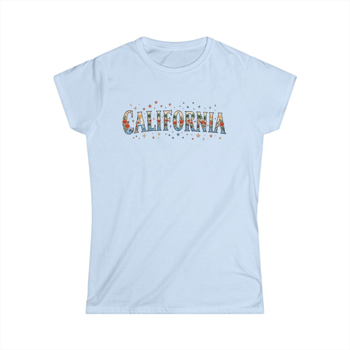 California Women's Softstyle Tee