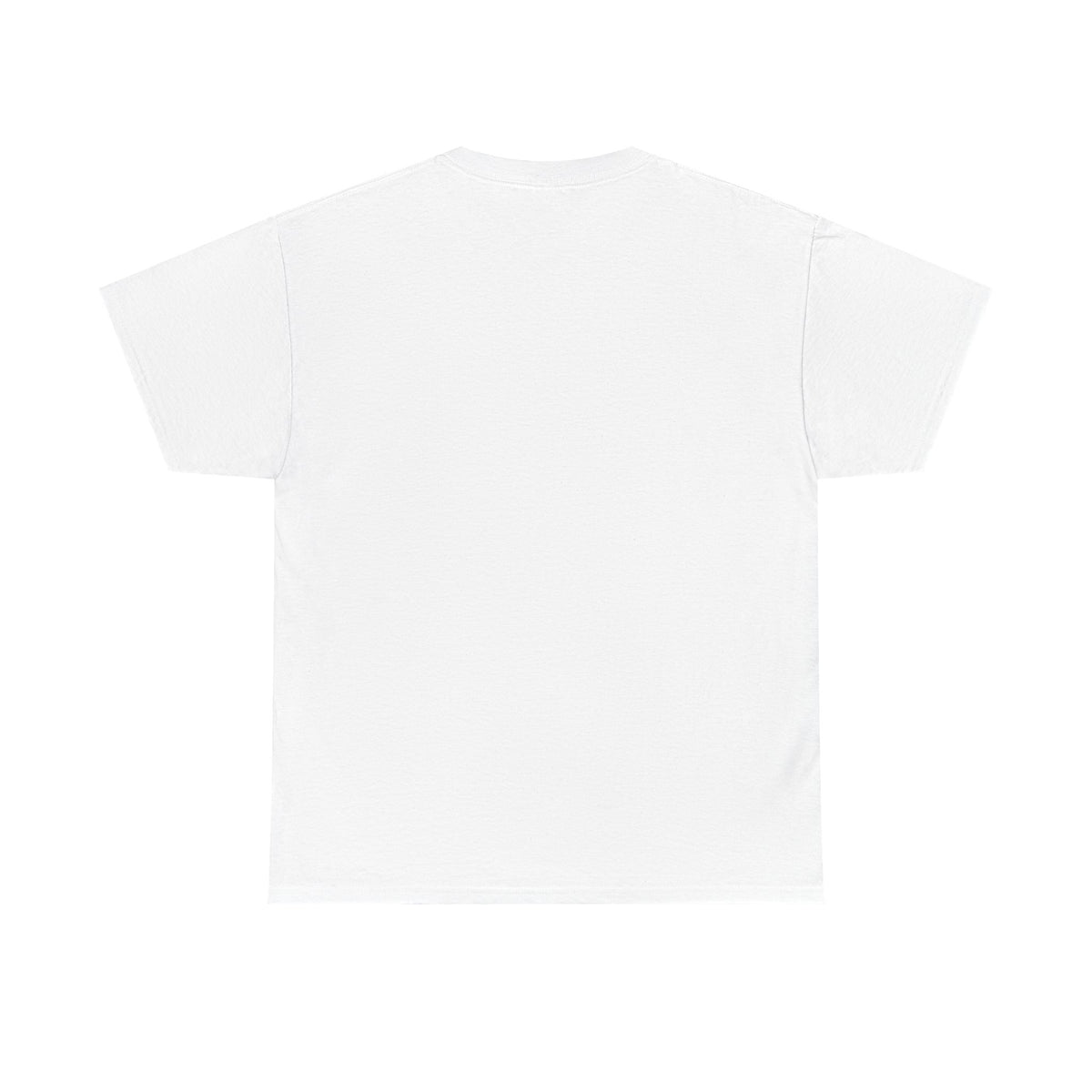 Christmas Script Repeat Tee — Festive Holiday Graphic T-Shirt with Holly & Bow