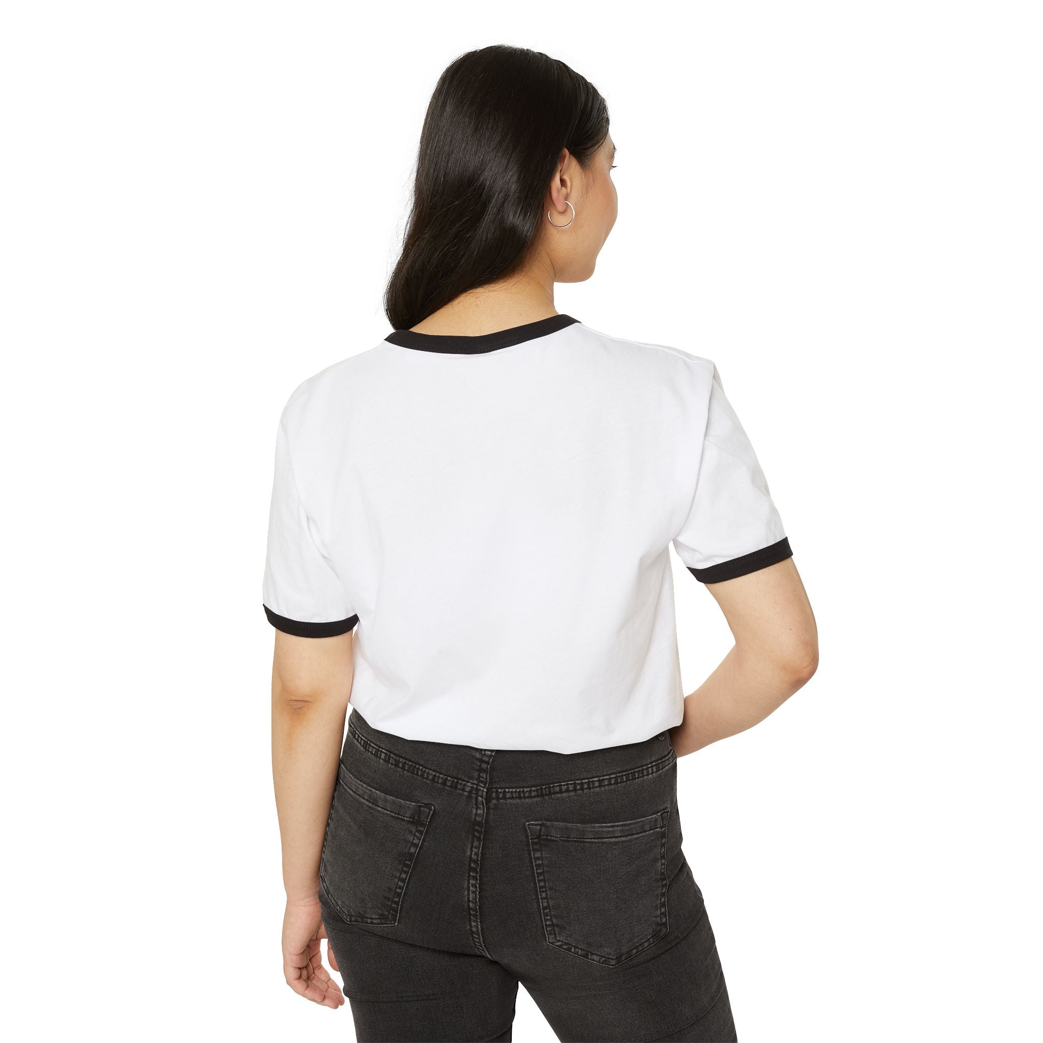 Seasons Tee — “Her Months: Fall, Halloween, Thanksgiving, Christmas” Ringer T‑Shirt