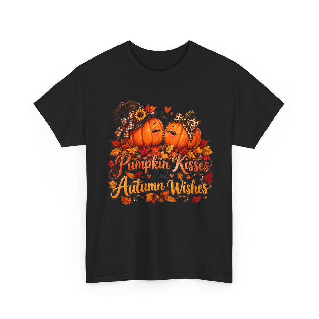 Pumpkin Kisses & Autumn Wishes Tee