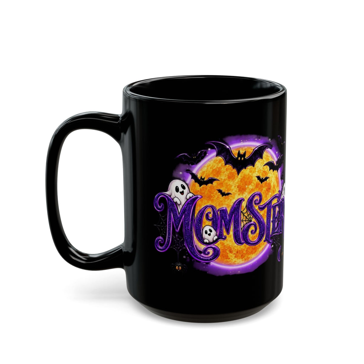 Momster Black Mug 15oz