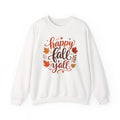 Happy Fall Y'all Crewneck Sweatshirt — Autumn Leaves Cozy Pullover
