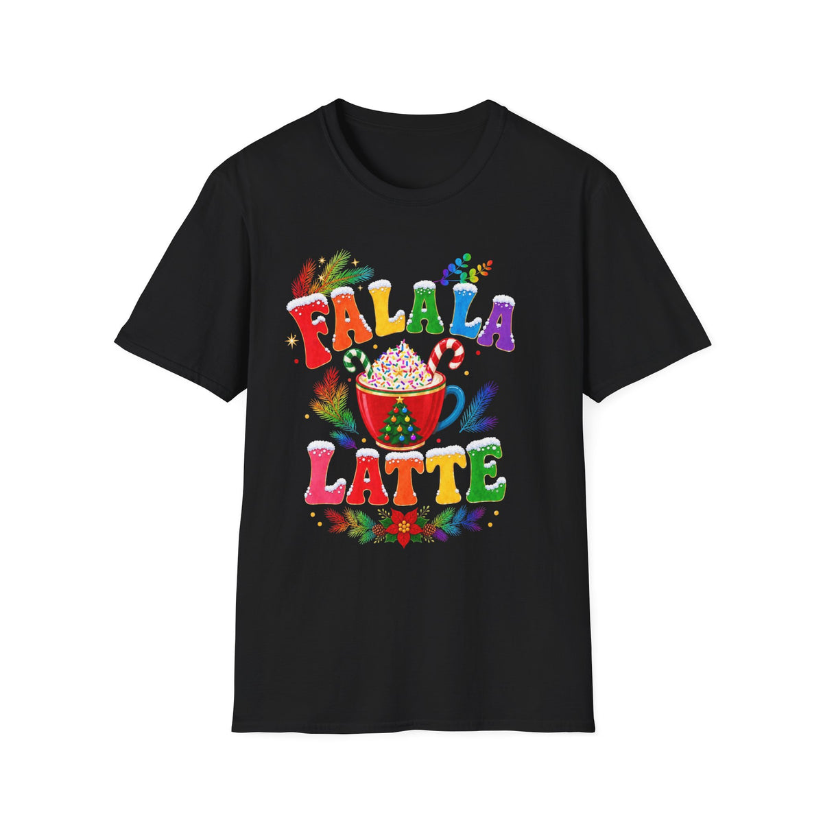 Unisex Softstyle T-Shirt Holiday Latte