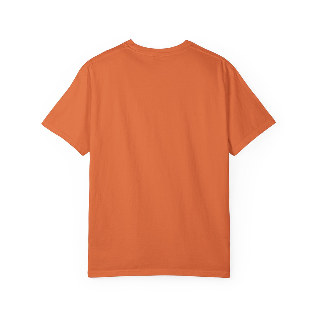 Halloween Season T-Shirt — Jack-o'-Lantern & Bats Orange Tee