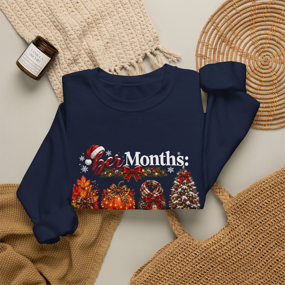 Fall to Winter 'ber Months' Sweatshirt – September October November December Crewneck