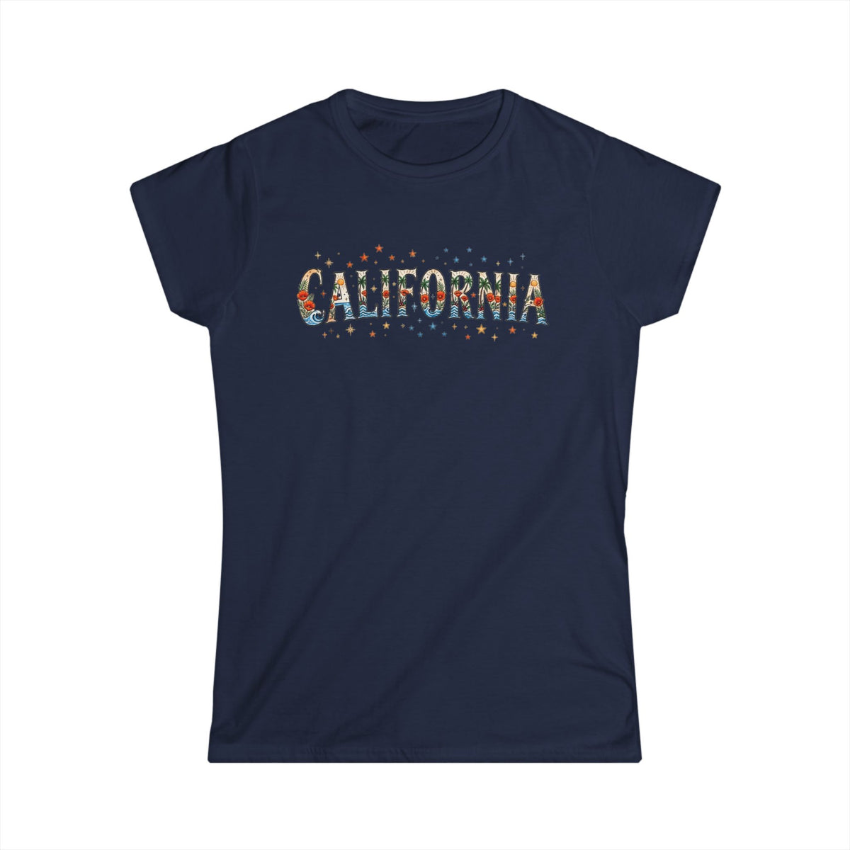 California Women's Softstyle Tee