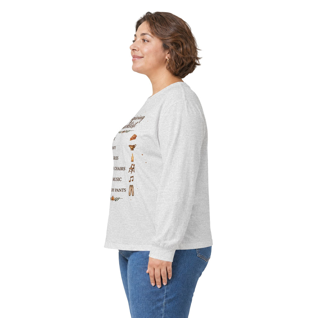 Unisex Thanksgiving checklist Tee