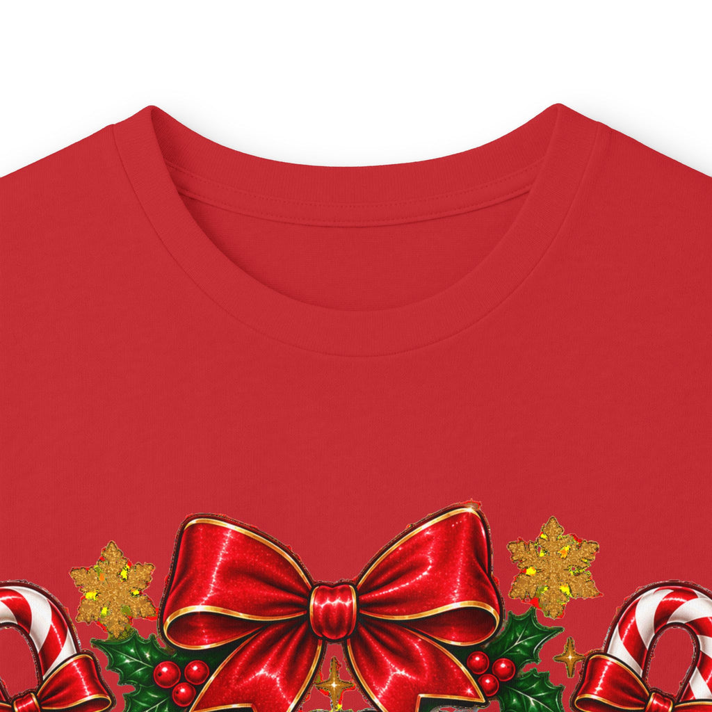 Santa's Favorite Long Sleeve Tee — Festive Christmas Holiday Shirt