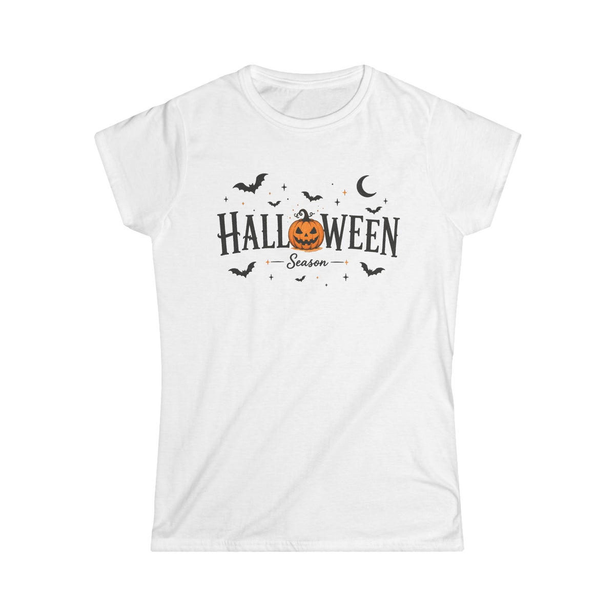 Women's Tee — Classic Halloween Softstyle Crewneck