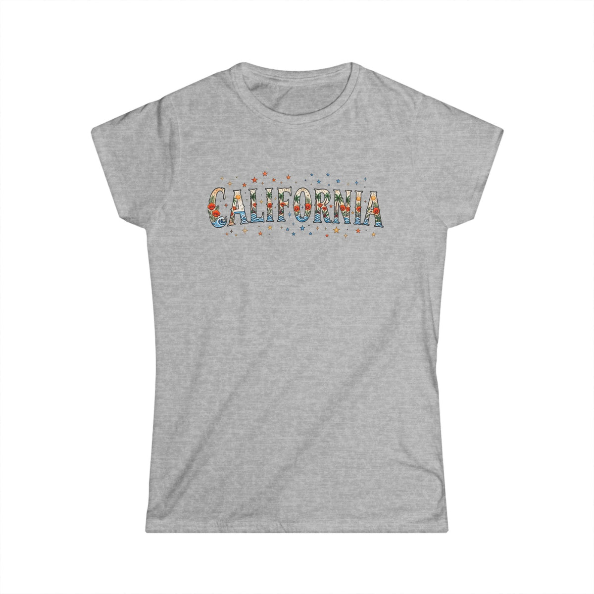 California Women's Softstyle Tee