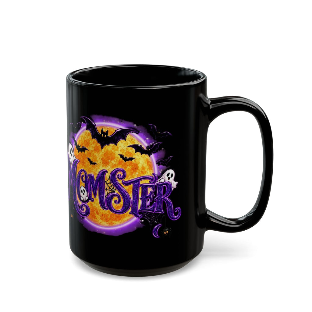 Momster Black Mug 15oz