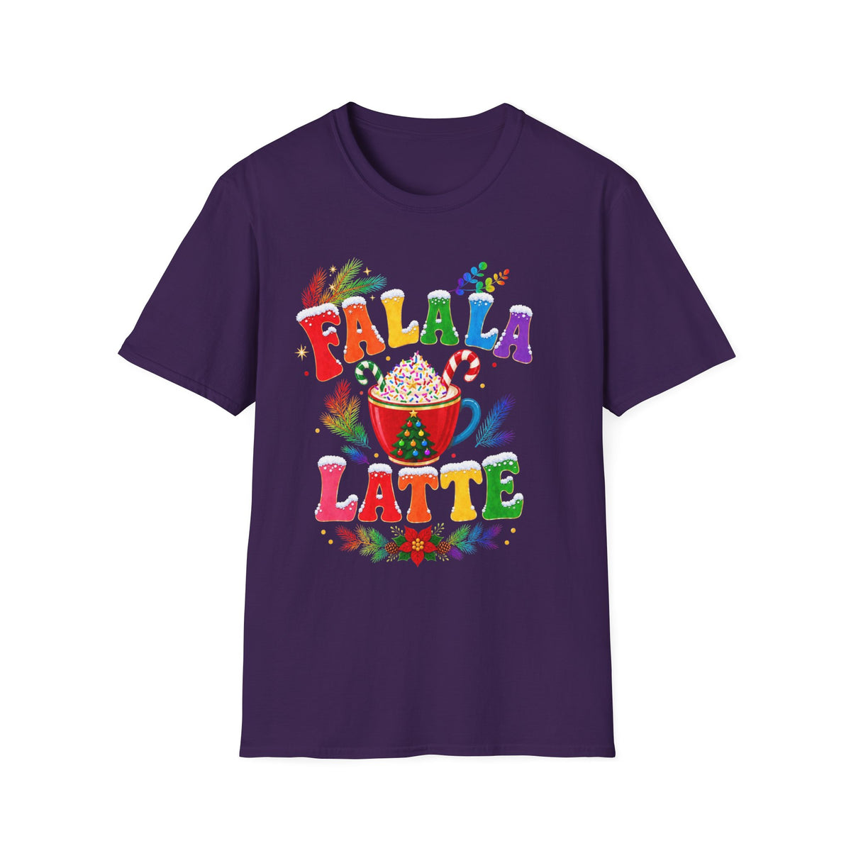Unisex Softstyle T-Shirt Holiday Latte