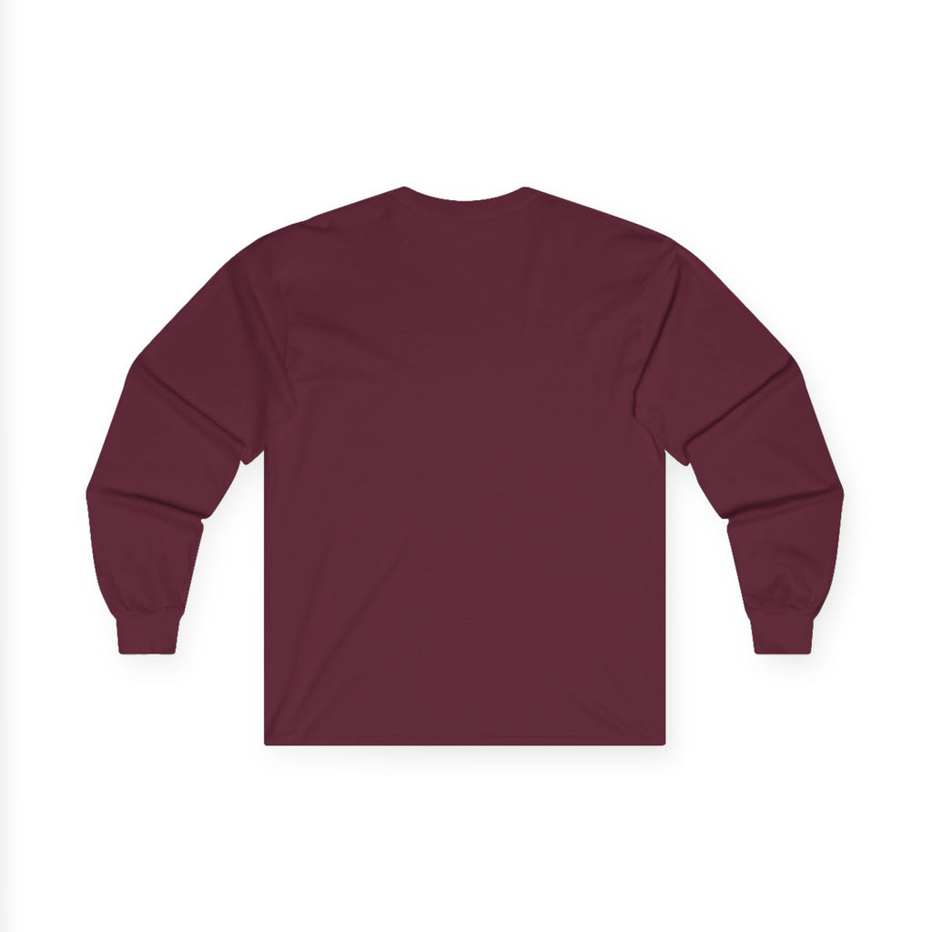 Long Sleeve Tee — Pink Boxing Gloves & Ribbon “Fight Back” Breast Cancer Support
