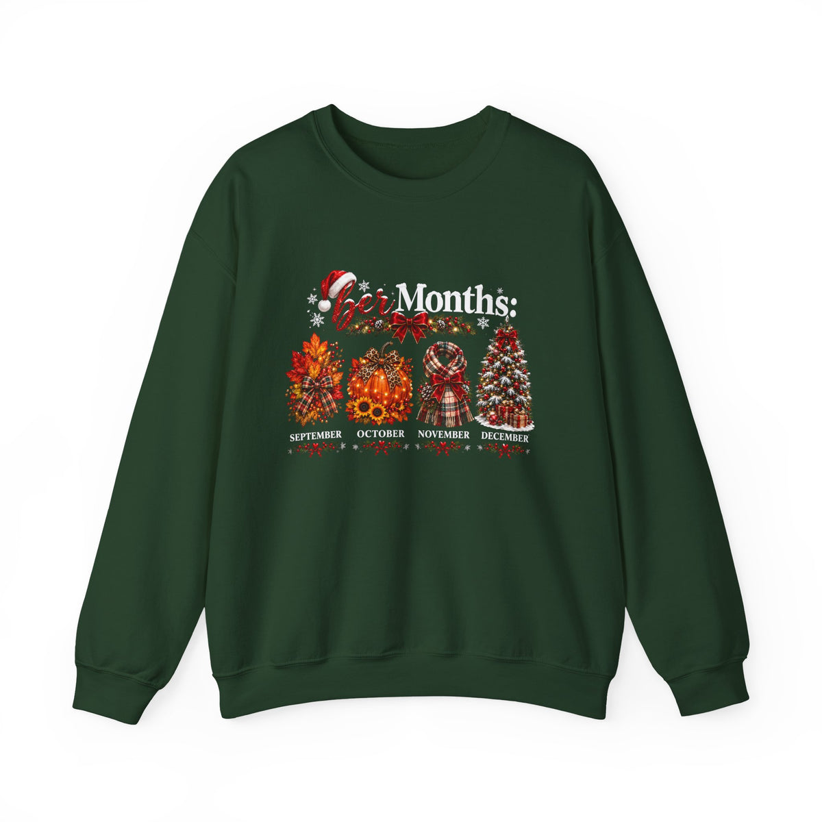 Fall to Winter 'ber Months' Sweatshirt – September October November December Crewneck