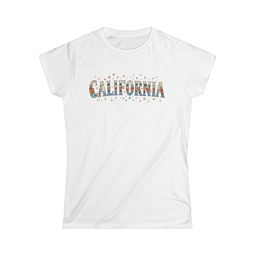 California Women's Softstyle Tee