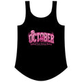 October Festival Tank Top — Pink Skull October Graphic Women's Tank