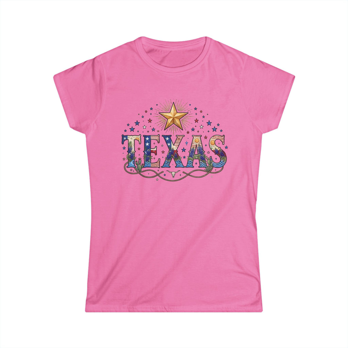 Texas Women's Softstyle Tee