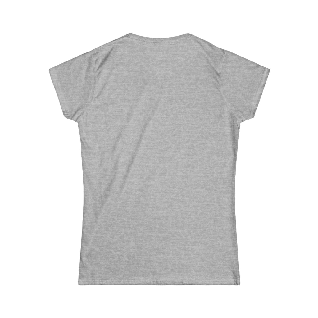 Women's Floral California Tee — Softstyle Short Sleeve Cotton Shirt
