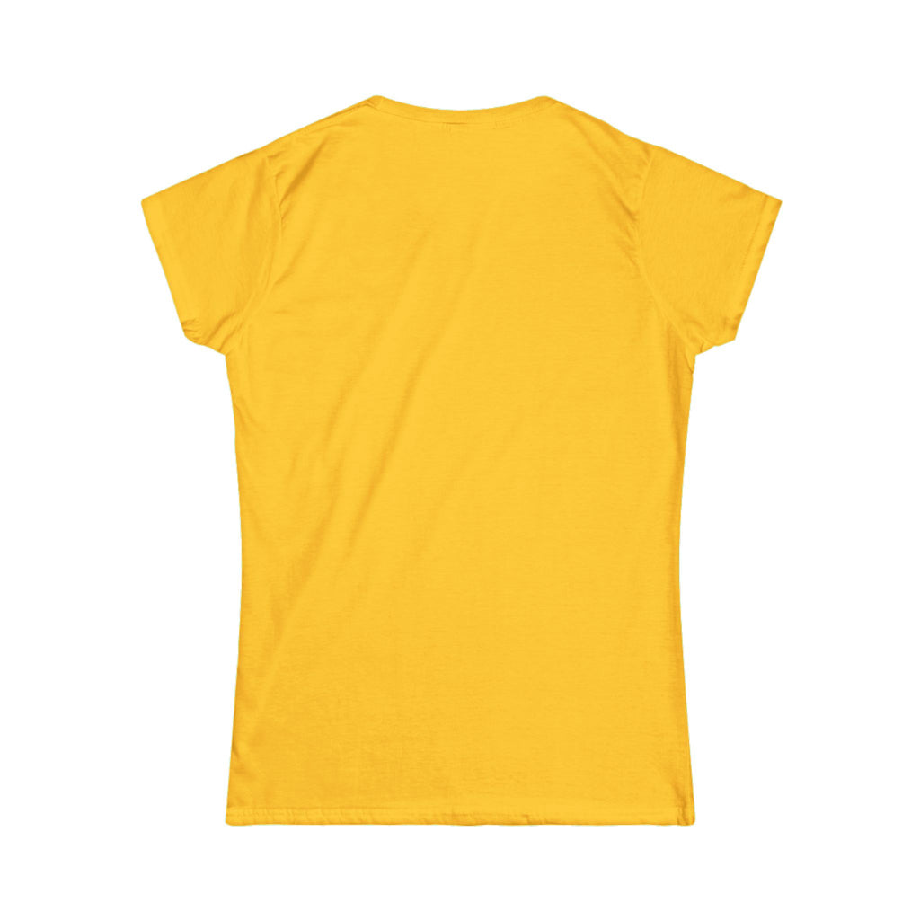 Women's Floral California Tee — Softstyle Short Sleeve Cotton Shirt