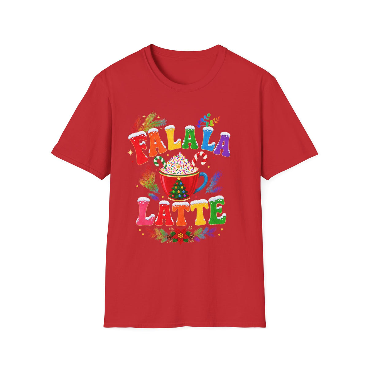 Unisex Softstyle T-Shirt Holiday Latte