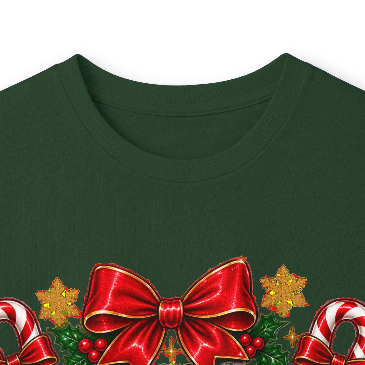 Santa's Favorite Long Sleeve Tee — Festive Christmas Holiday Shirt