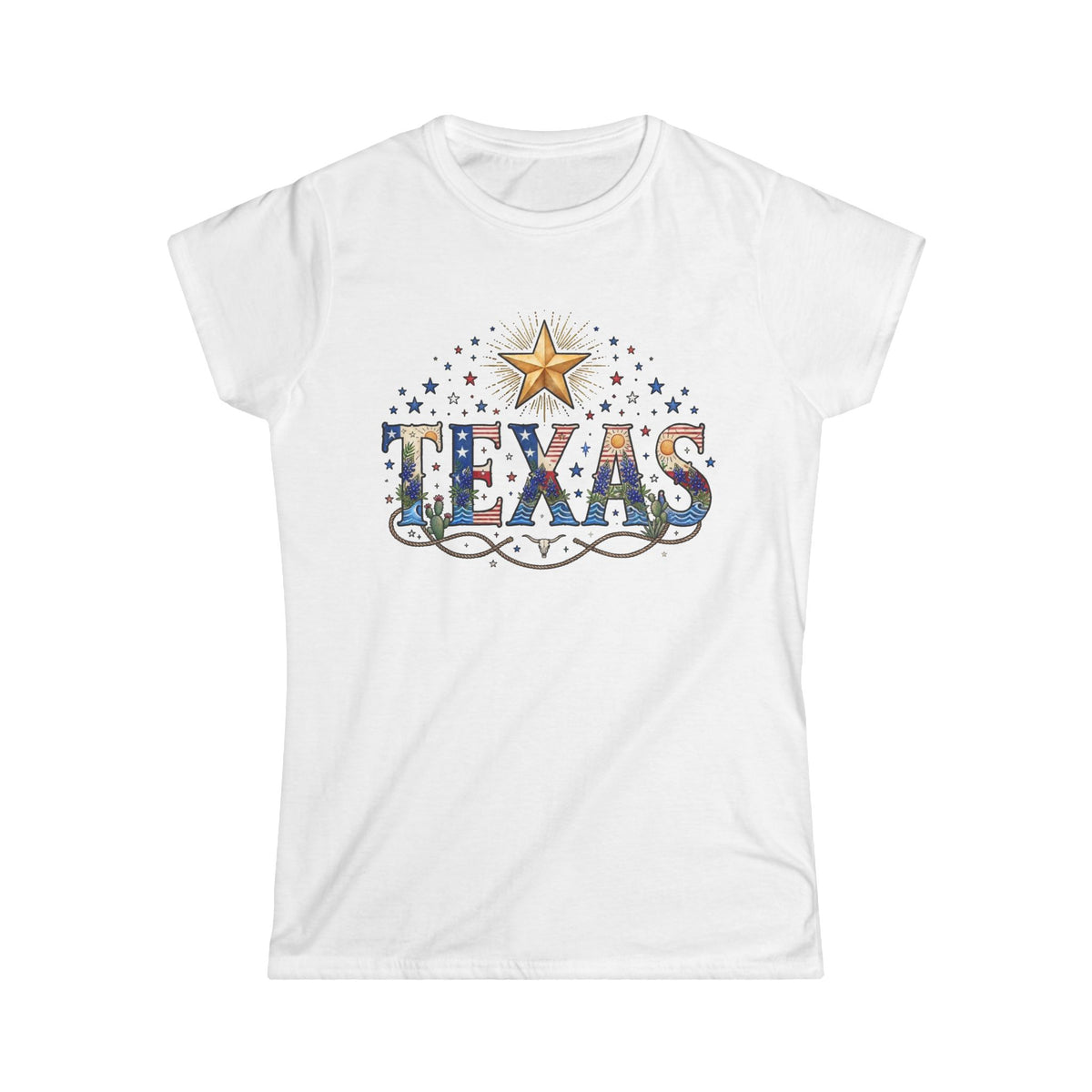 Texas Women's Softstyle Tee