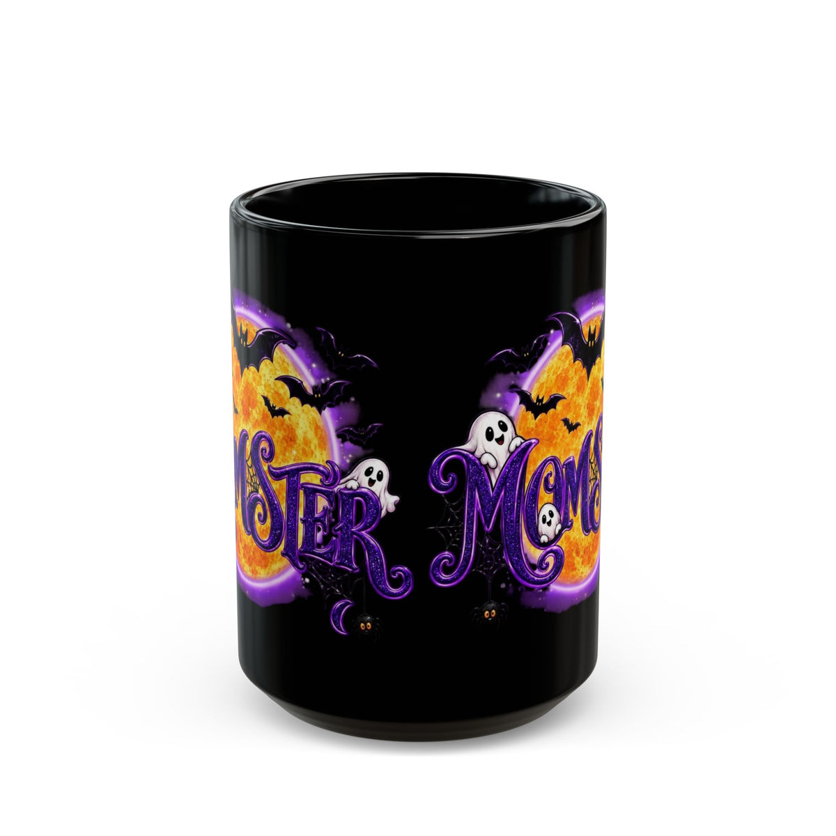 Momster Black Mug 15oz